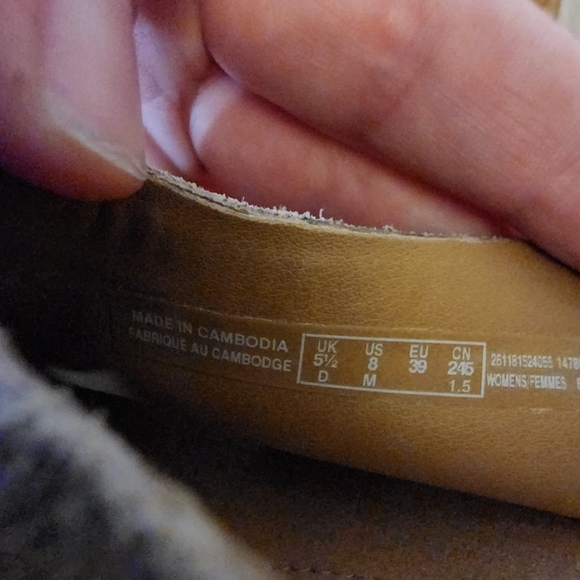 Clarks Helio Float Sand Nubuk Suede Wedge....size 8 - Picture 5 of 8